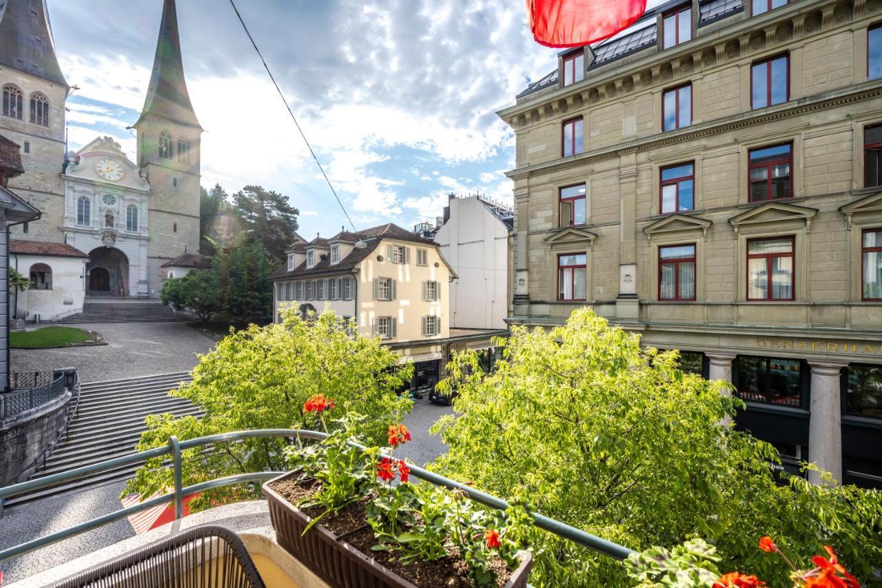 Hotel Rebstock Lucerne Extérieur photo